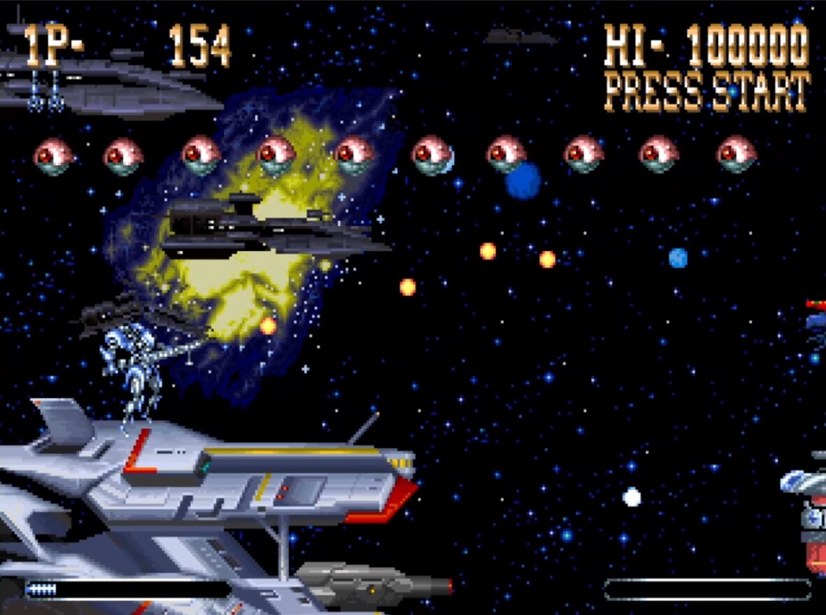 Hyper Duel - геймплей игры Arcade